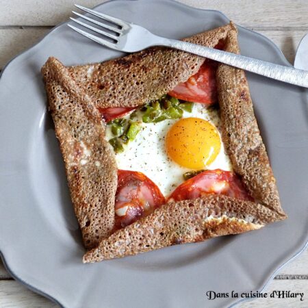 Galette complete au Chorizo