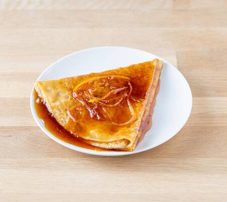 Beurre dem-sel. Et sucre. Flambée au grand marnier